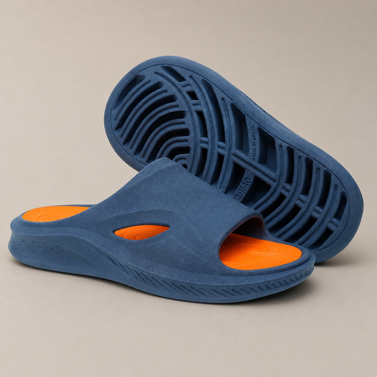 Chinelo Masculino Slide Eva Krava Ultra Conforto Pós corrida