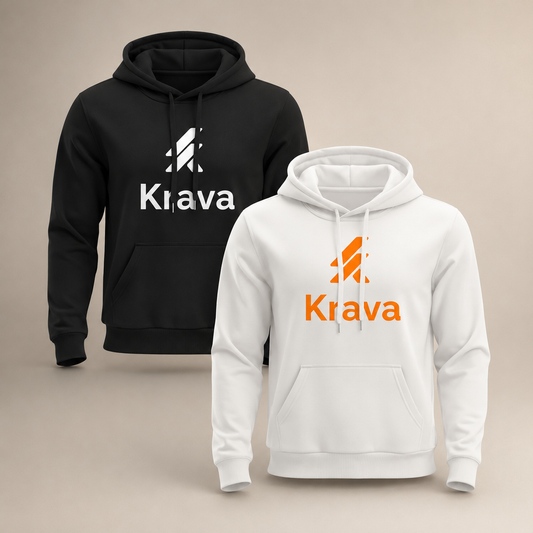 Kit com 2 Moletons Krava Original Premium Unissex – Preto + Branco