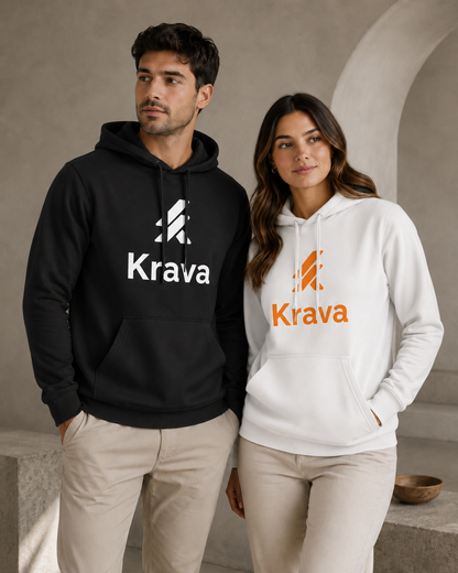 Kit com 2 Moletons Krava Original Premium Unissex – Preto + Branco