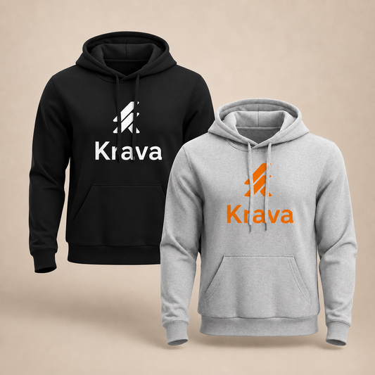 Kit 2 Moletons Canguru Krava Original Style – Preto e Cinza | Conforto Premium & Estilo Casual