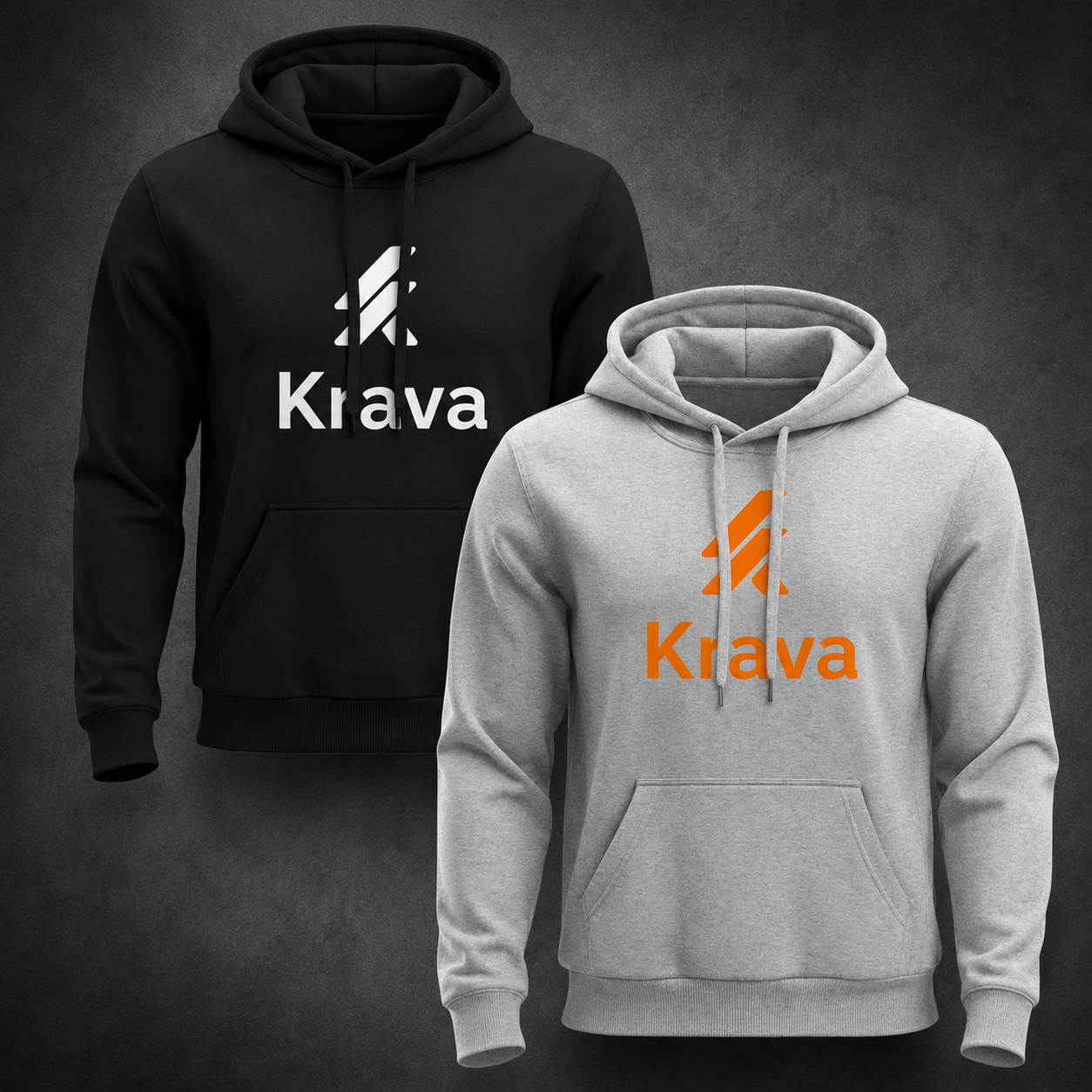 Kit 2 Moletons Canguru Krava Original Style – Preto e Cinza | Conforto Premium & Estilo Casual
