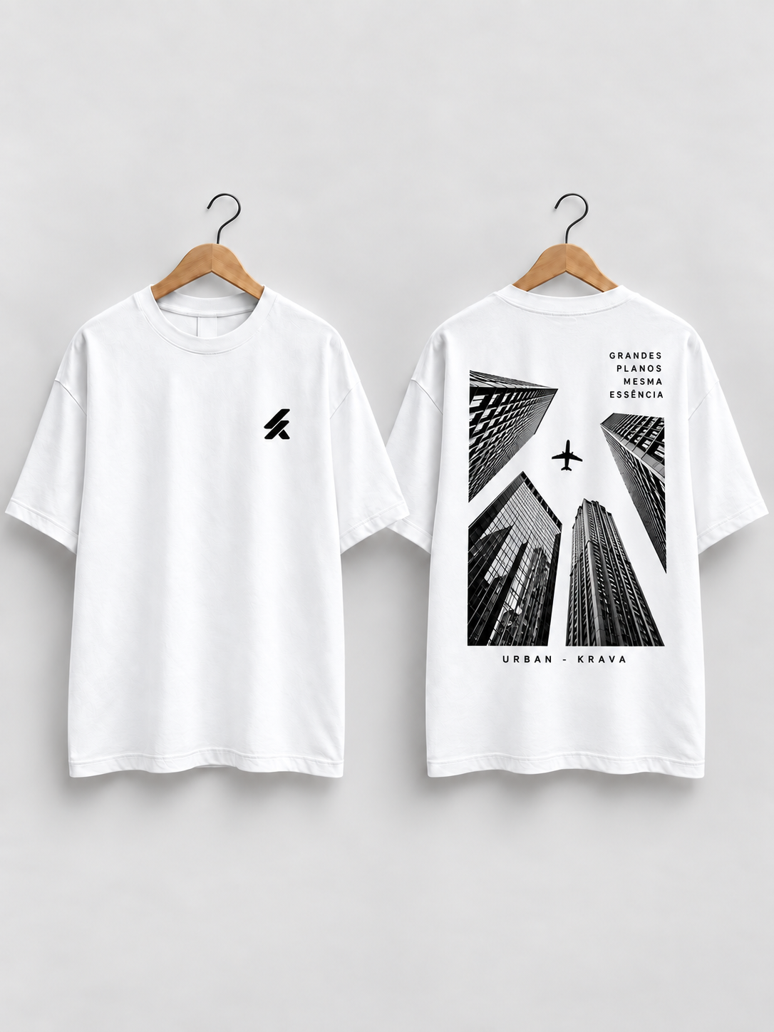 Camiseta Oversized Masculina KRAVA Grandes Planos – URBAN COLLECTION