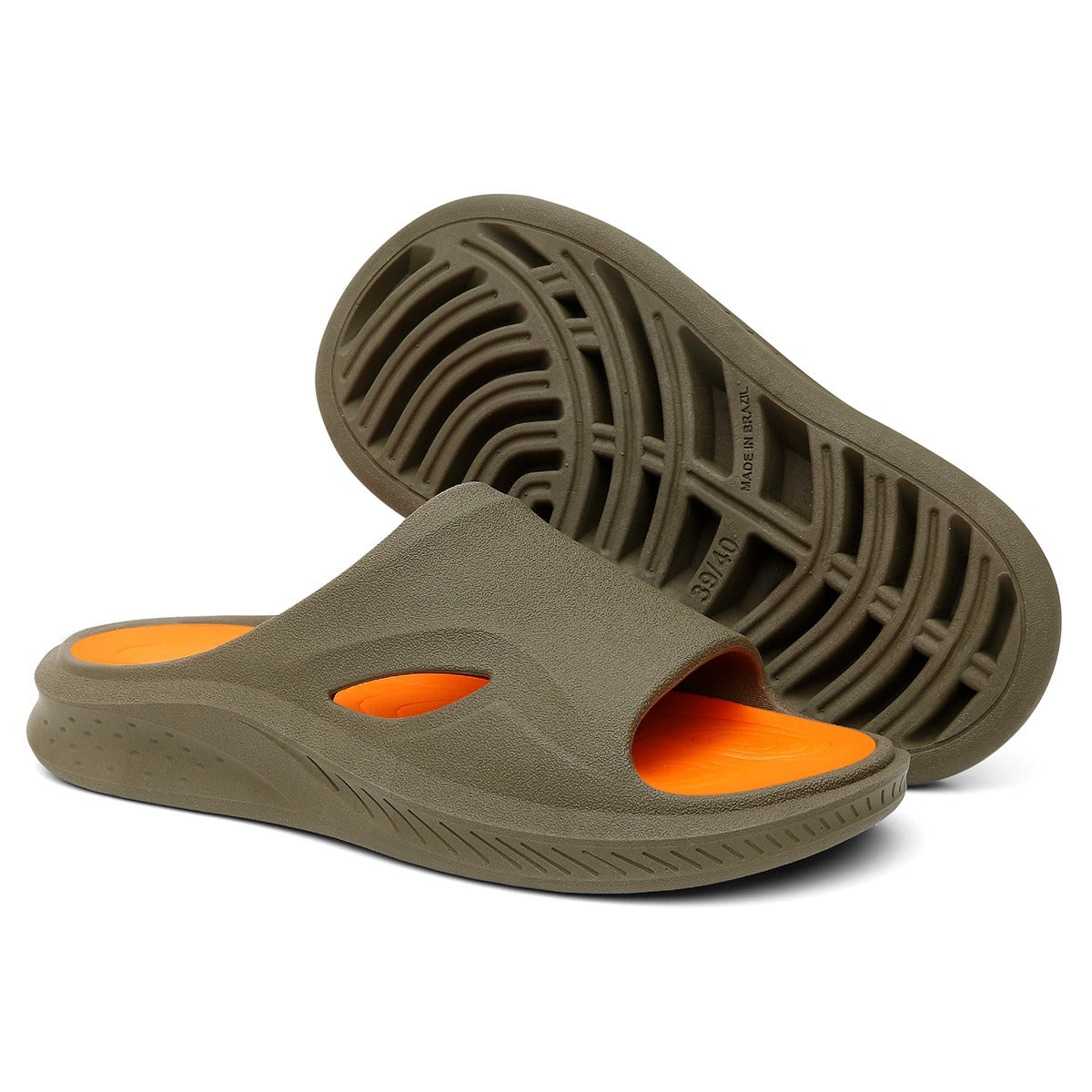 Chinelo Masculino Slide Eva Krava Ultra Conforto Pós corrida