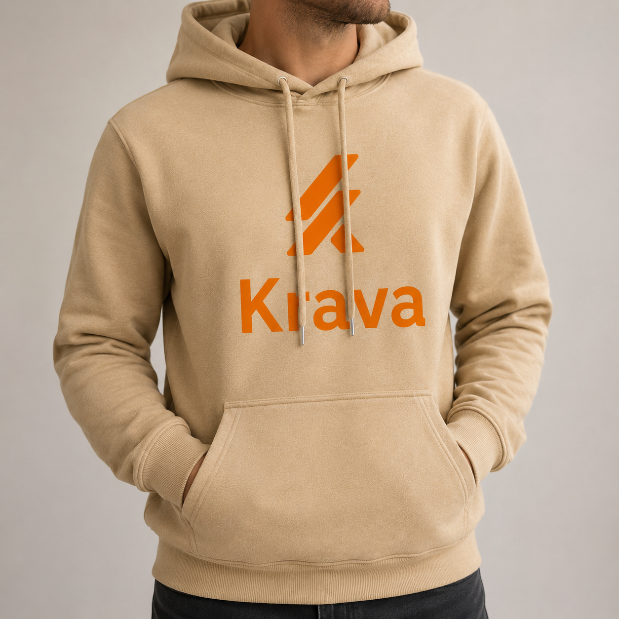 Kit 2 Moletons Canguru Krava Original – Bege e Cinza | Conforto Premium & Estilo Casual