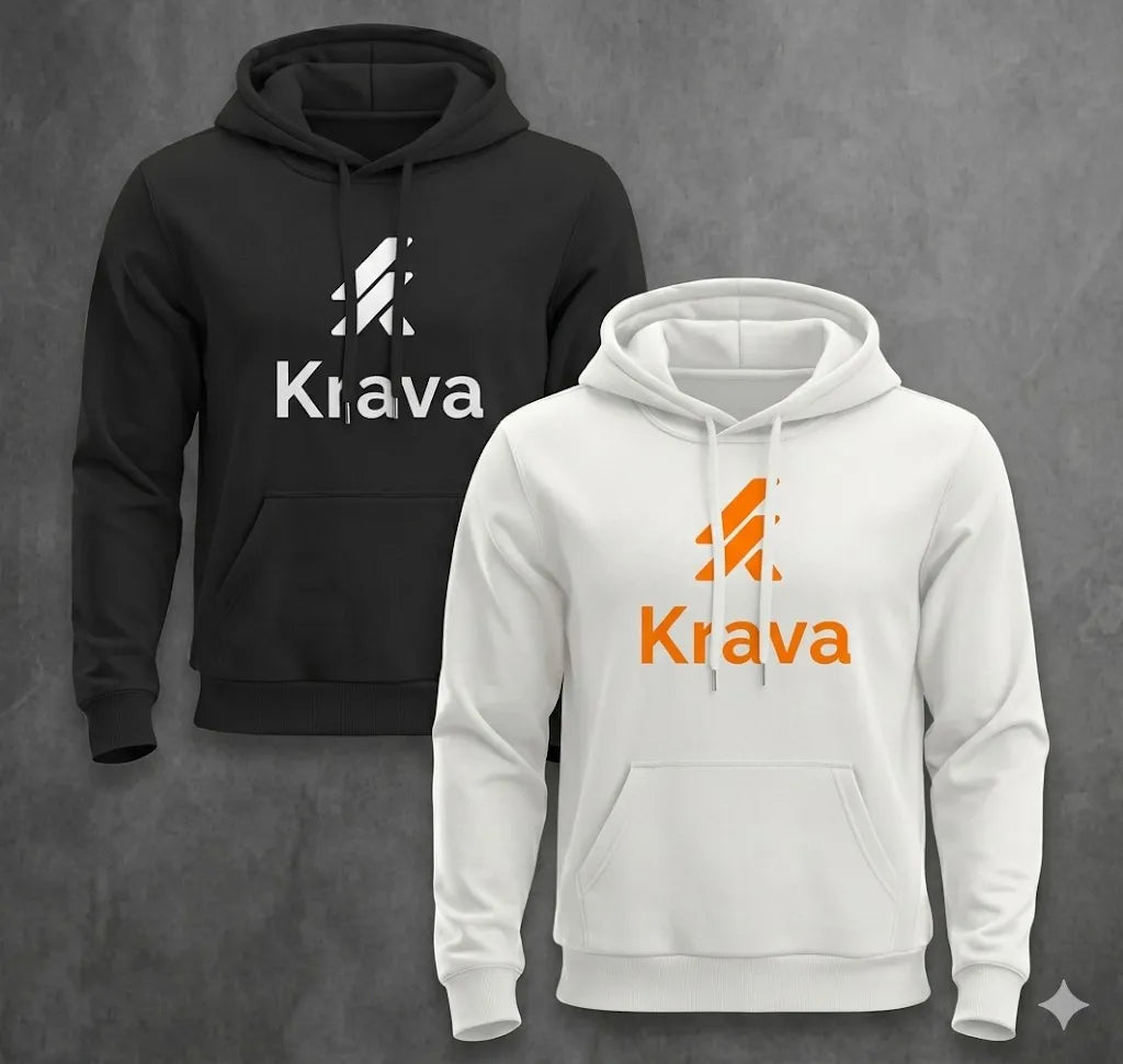 Kit com 2 Moletons Krava Original Premium Unissex – Preto + Branco